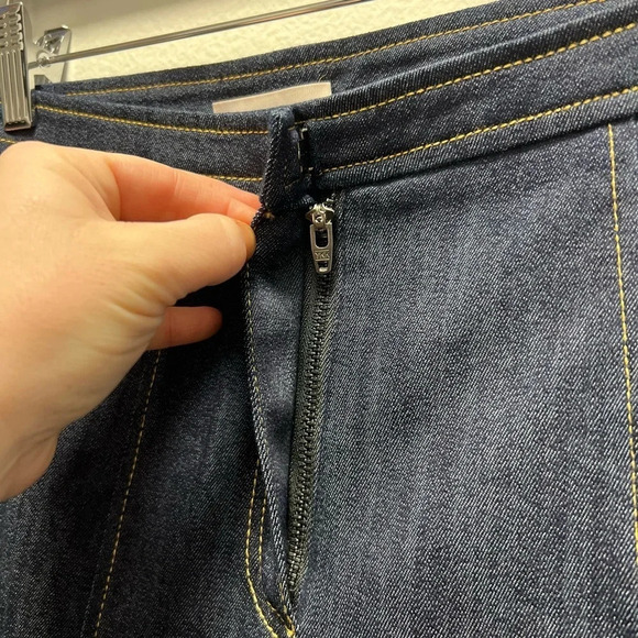 NWOT Cinq A Sept Eva-Marie Skinny-Leg Denim Pants - Picture 9 of 10